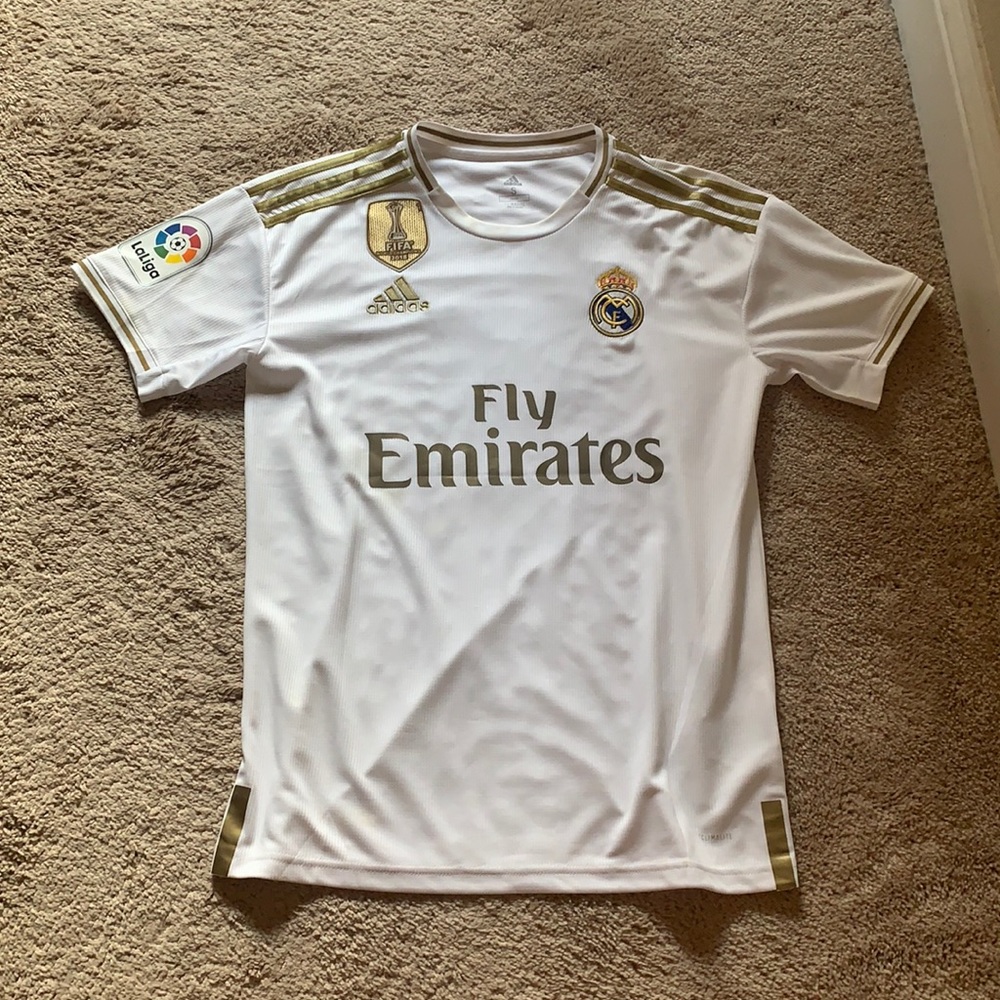 Real madrid hazard home jersey